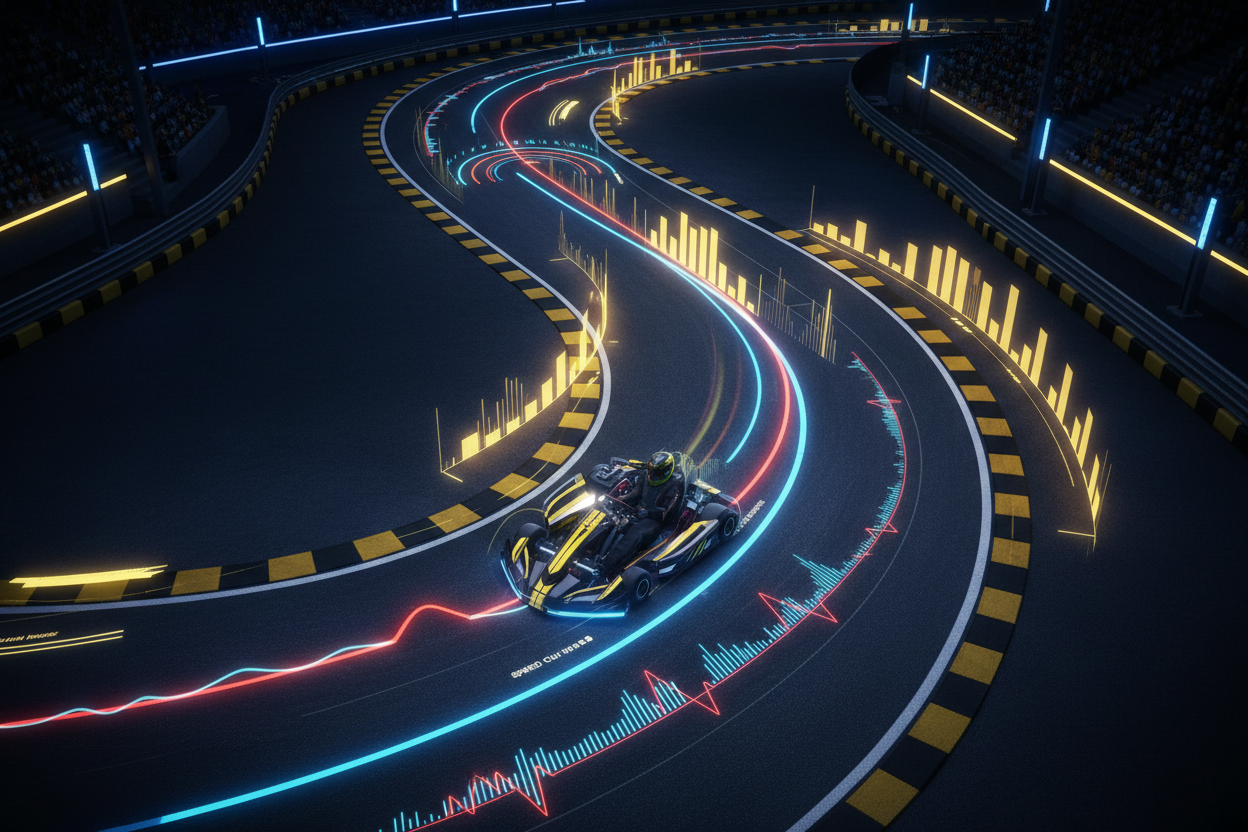 Comment lire et analyser ses chronos en karting : le guide du pilote data-driven