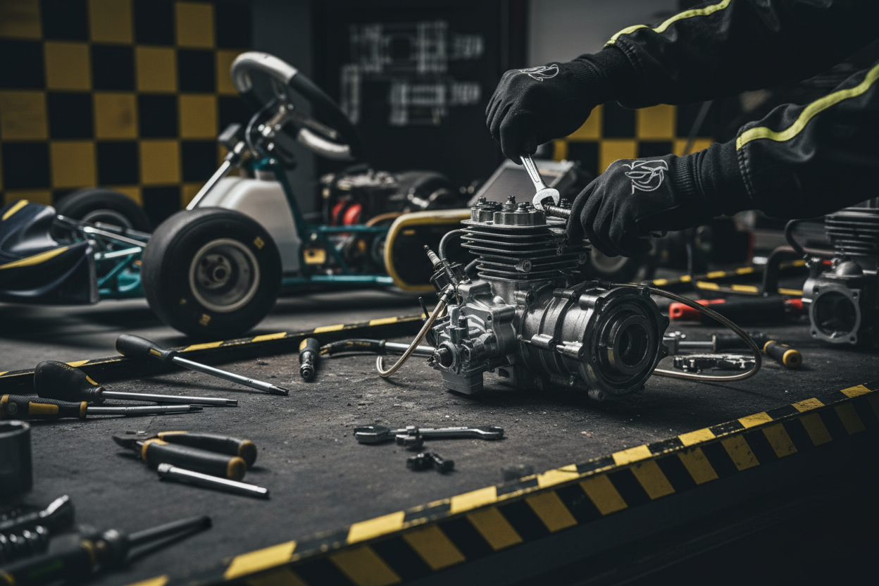 Entretien kart : la checklist indispensable avant chaque session