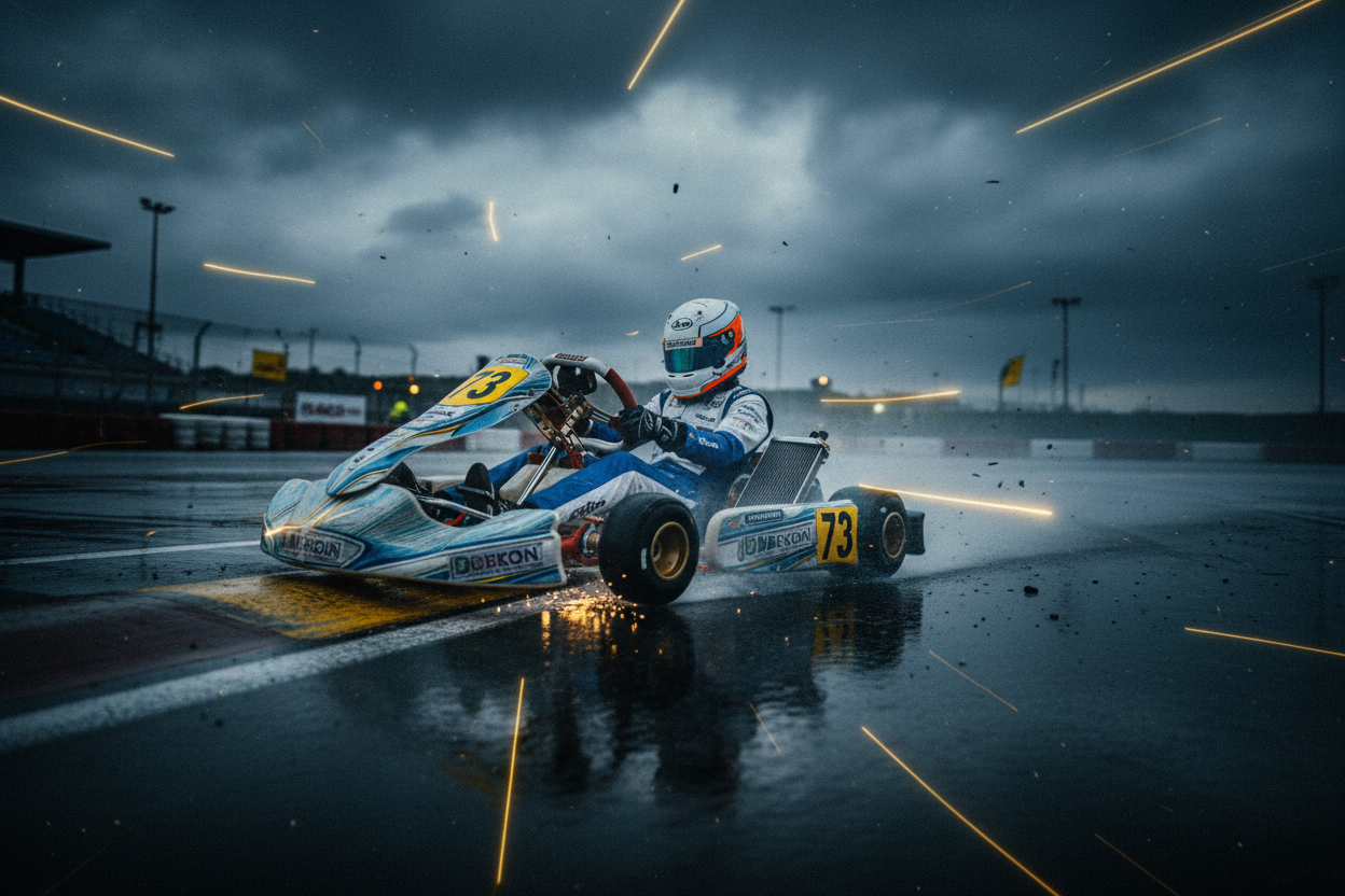 Les 5 erreurs du pilote débutant en karting