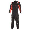 Combinaison karting Alpinestars KMX-9 V3 homologuée FIA 8877-2022 — noir/rouge vue principale