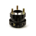Moyeu arrière karting 50 mm aluminium anodisé — coloris noir D&M Kart Parts