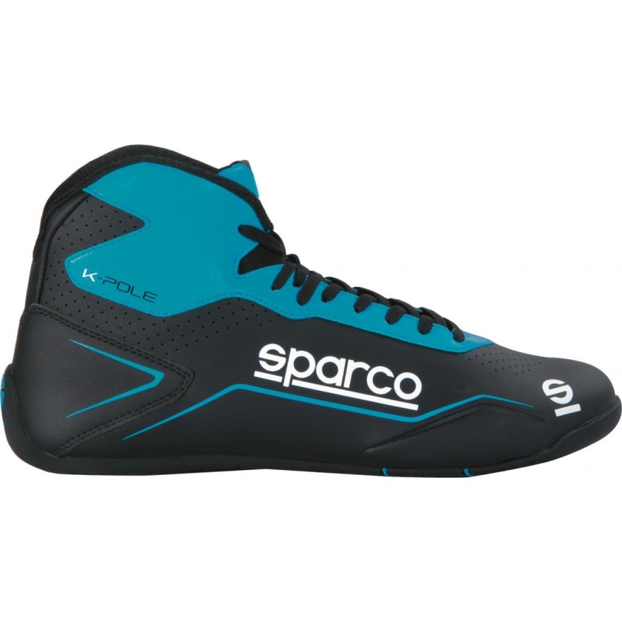Bottines Sparco K-POLE — coupe ergonomique mi-hauteur pilote karting