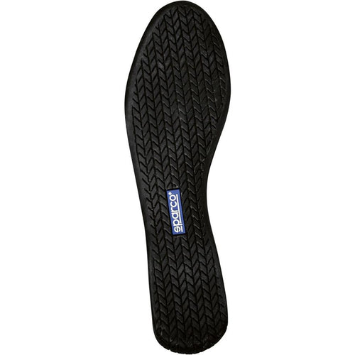 Chaussure pilote Sparco Slalom noir – laçage haut daim semelle anti-carburant circuit karting