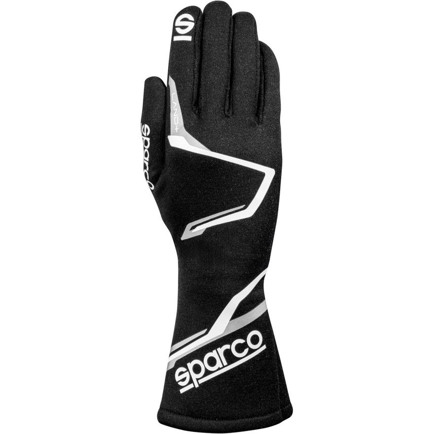 Gant Sparco Land+ homologué FIA 8856-2018 — vue paume silicone