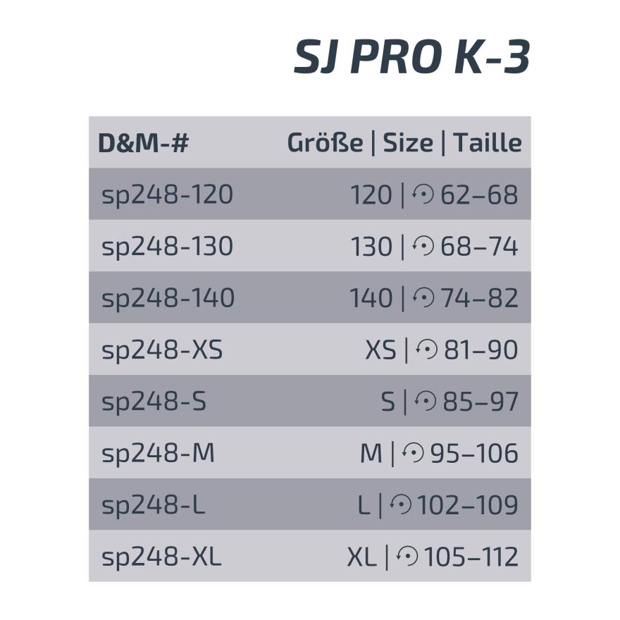 Gilet protège-côtes Sparco SJ Pro K-3 noir gris – protection karting enfant adulte