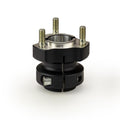 Moyeu arrière karting 30 mm aluminium anodisé — coloris noir