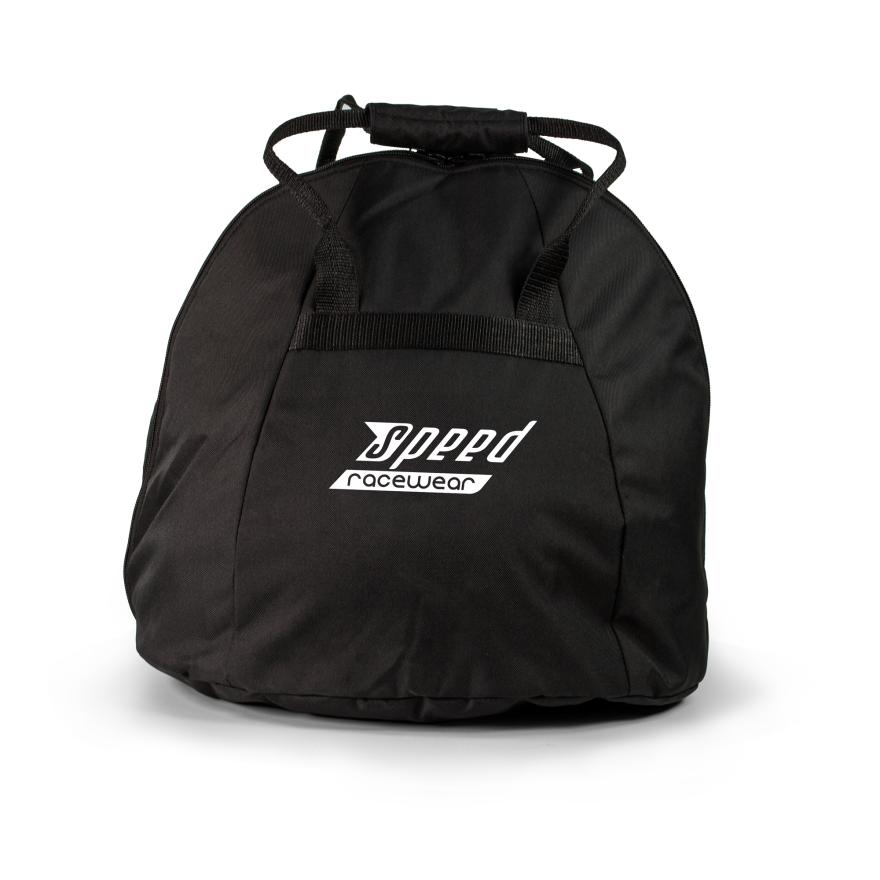 Sac à casque karting MUENSTER HB-1 Speed Racewear — polyester robuste 38x31x40cm