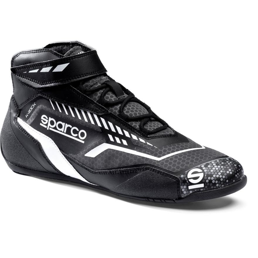 Chaussures karting Sparco K-Rock noir gris – bottines kart légères respirantes