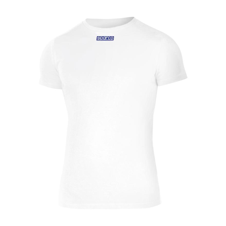 T-shirt karting Sparco B-Rookie blanc – sous-vêtement kart 100% coton